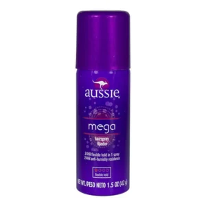 aussie mega hairspray 1.5 oz.